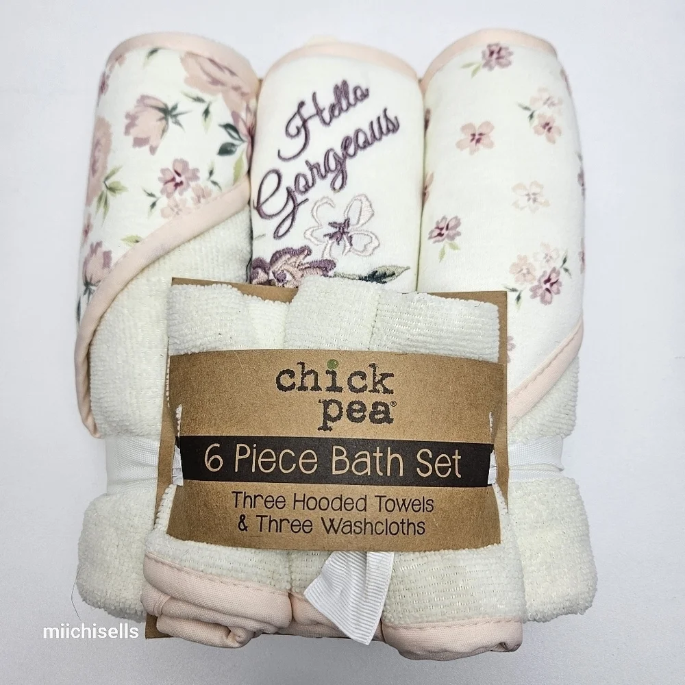 Baby Girl Bath Set Hello Gorgeous